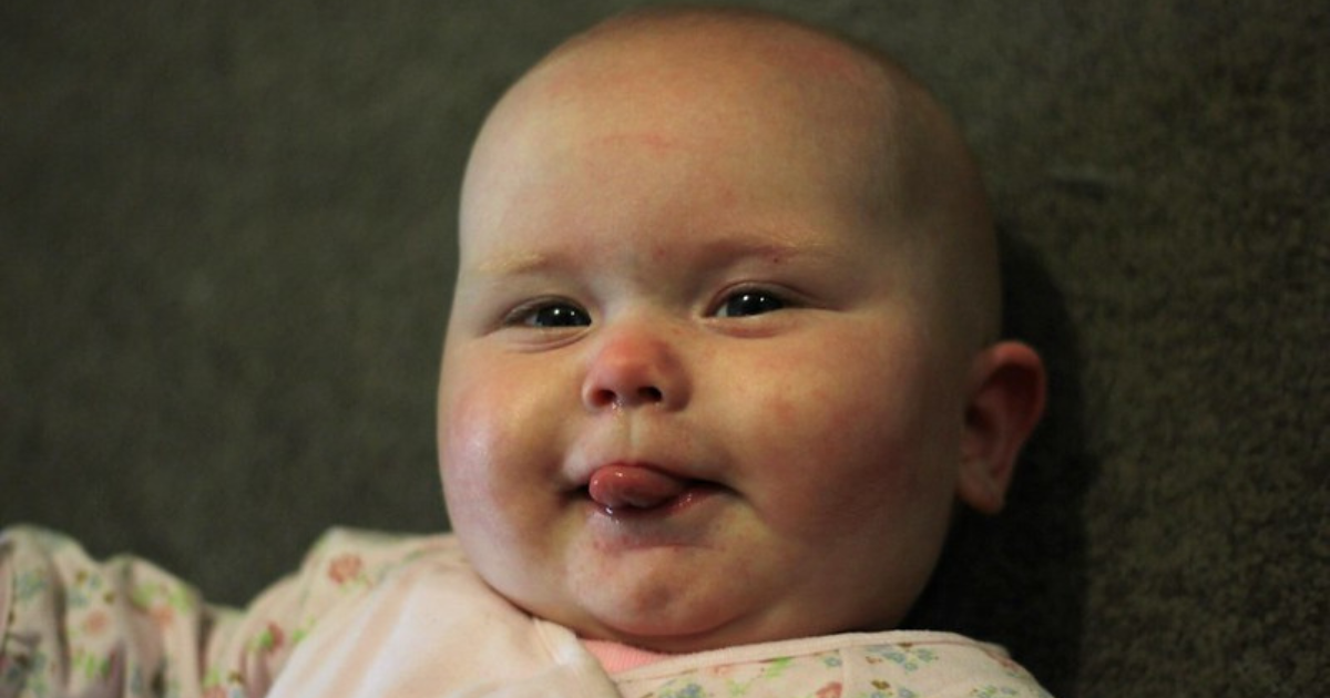Why do Babies Stick Out Their Tongues?