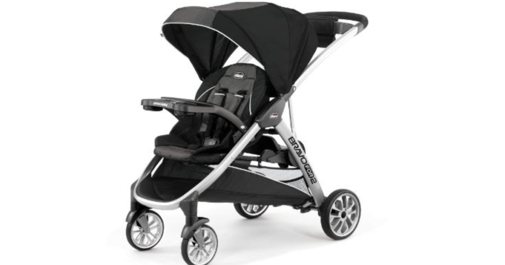 Chicco Bravo For 2 Sitting and Standing Double Stroller